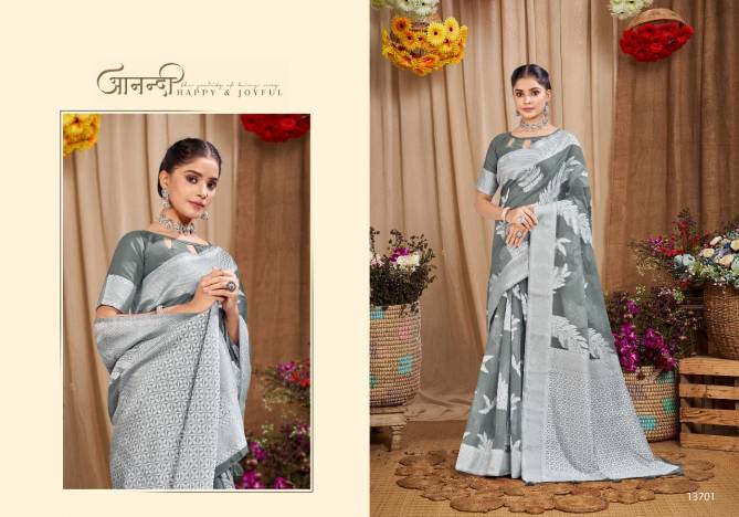 Saroj Sananda 3 Festive Wear Designer Soft Cotton Saree Collection